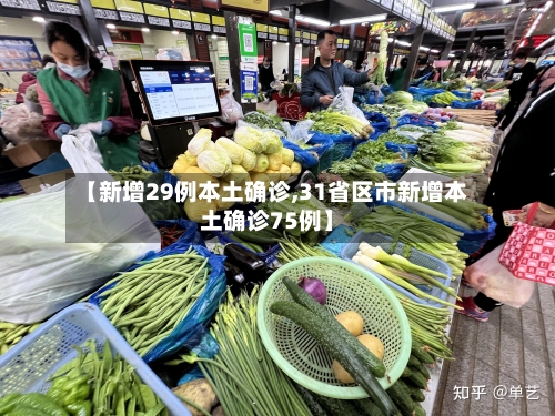 【新增29例本土确诊,31省区市新增本土确诊75例】