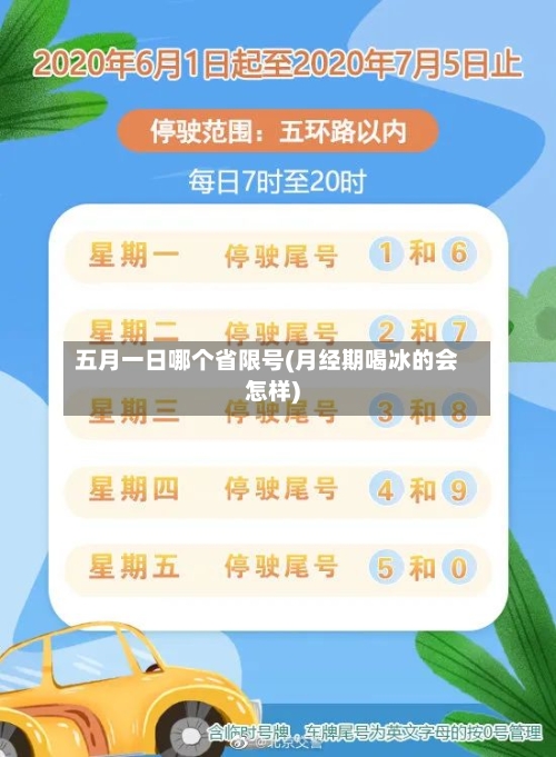 五月一日哪个省限号(月经期喝冰的会怎样)