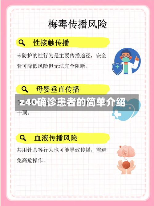 z40确诊患者的简单介绍