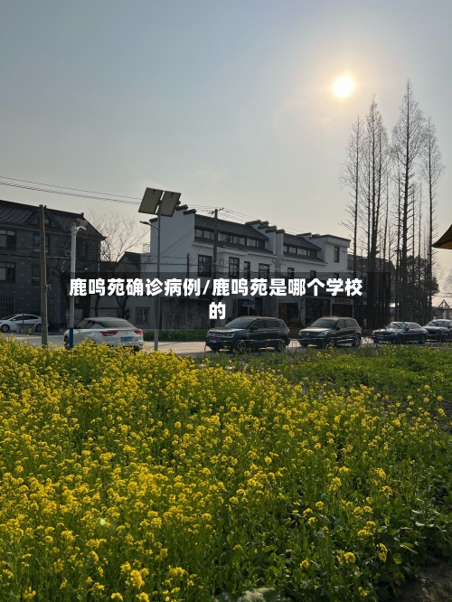 鹿鸣苑确诊病例/鹿鸣苑是哪个学校的