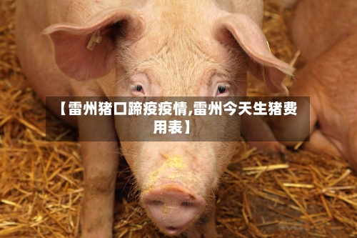 【雷州猪口蹄疫疫情,雷州今天生猪费用表】
