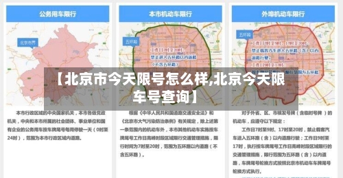 【北京市今天限号怎么样,北京今天限车号查询】
