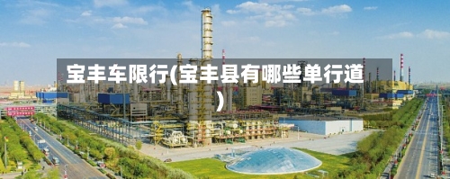 宝丰车限行(宝丰县有哪些单行道)