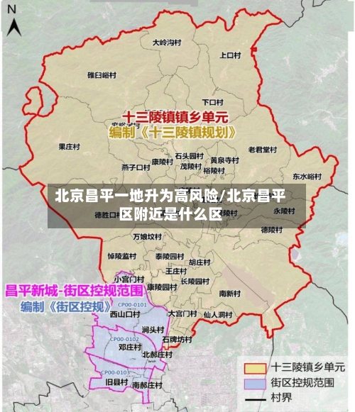 北京昌平一地升为高风险/北京昌平区附近是什么区