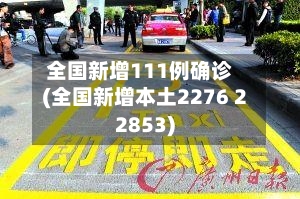 全国新增111例确诊(全国新增本土2276 22853)
