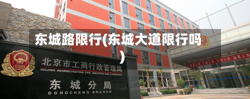 东城路限行(东城大道限行吗)
