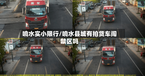 响水实小限行/响水县城有拍货车闯禁区吗