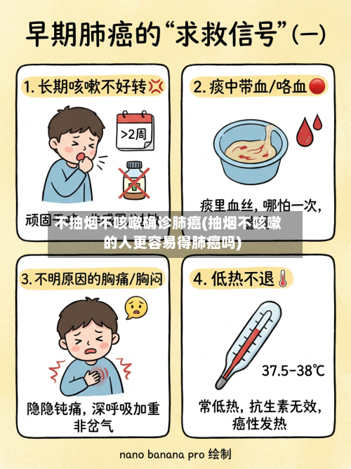 不抽烟不咳嗽确诊肺癌(抽烟不咳嗽的人更容易得肺癌吗)