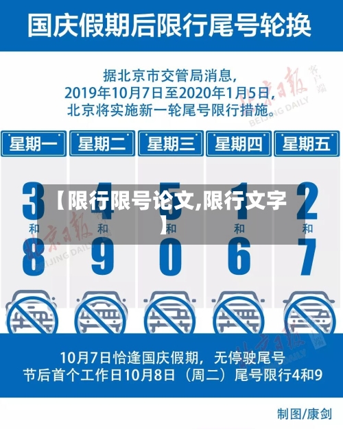 【限行限号论文,限行文字】