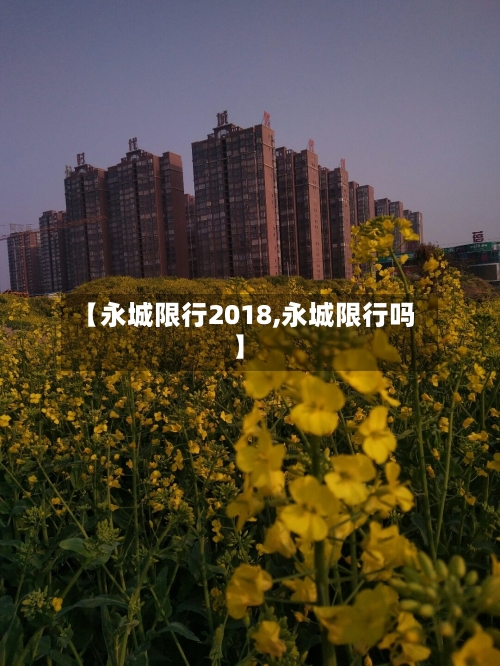 【永城限行2018,永城限行吗】