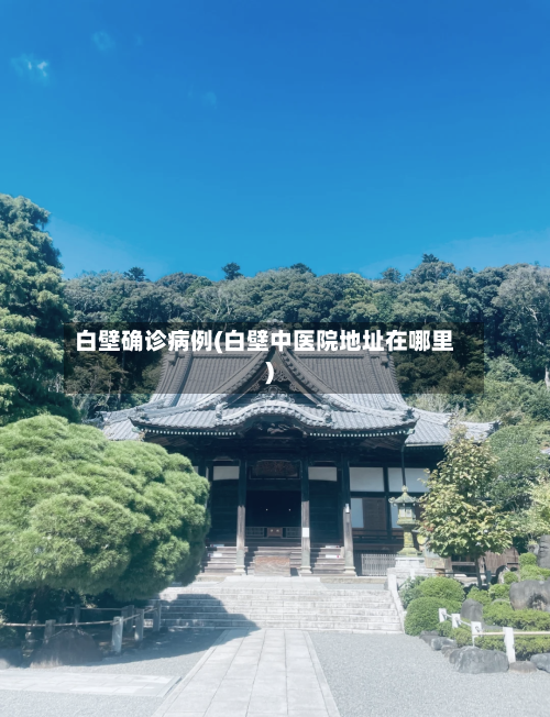白壁确诊病例(白壁中医院地址在哪里)