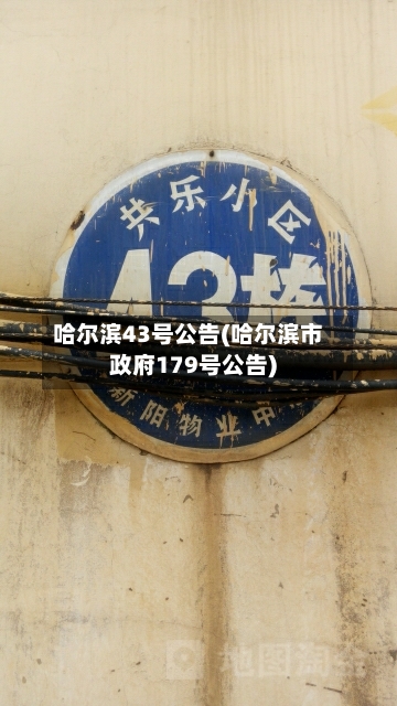 哈尔滨43号公告(哈尔滨市政府179号公告)